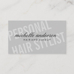 Grosser Schriftart / Dynamisch Visitenkarte