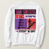 GROSSER SCHRITT SWEATSHIRT (Design Rückseite)