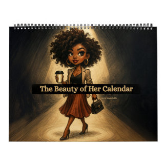 Großer Schwarzer Frauenkalender 2026 Kalender
