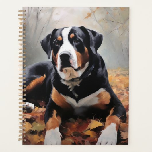 Grosser Schweizer Berg im Herbst Leaves Fall Planer (Vorderseite)