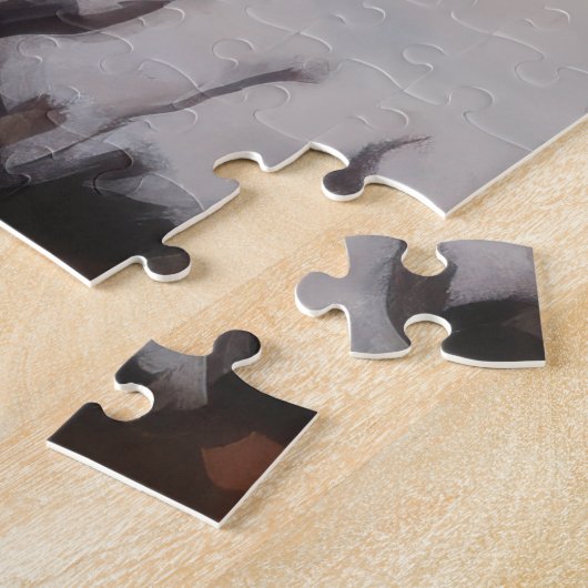 Grosser Schweizer Berg im Herbst Leaves Fall Puzzle (Seite)