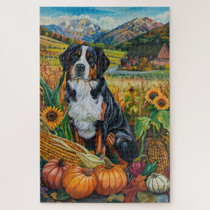 Großer Schweizer Bergherbst-Erntedankfest Puzzle