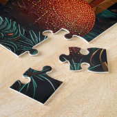 Großer Schweizer Hund mit Weihnachtsgeschenke Kami Puzzle (Seite)