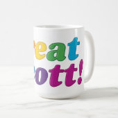 Großer Scott. Kaffeetasse (VorderseiteRechts)