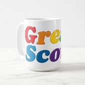 Großer Scott. Kaffeetasse (Vorderseite Links)