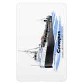 Großer Seen Auto Carrier Canopus Magnet (Vertikal)