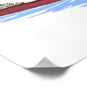 Großer Seenfrachter Edmund Fitzgerald Poster (Ecke)