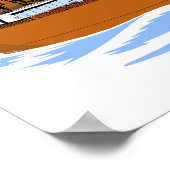 Großer Seenfrachter Hon. James L. Oberstar Poster (Ecke)