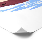 Großer Seenfrachter Joseph H. Frantz Poster (Ecke)