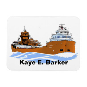Großer Seenfrachter Kaye E. Barker Magnet