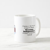Großer Seenfrachter Kinsman Independent Kaffeetasse (VorderseiteRechts)