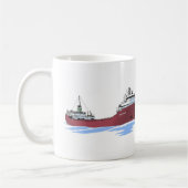 Großer Seenfrachter Kinsman Independent Kaffeetasse (Links)