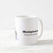 Großer Seenfrachter Michipicoten Kaffeetasse (VorderseiteRechts)