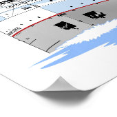 Großer Seenfrachter Michipicoten Poster (Ecke)