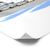 Großer Seenfrachter Ojibway Poster (Ecke)