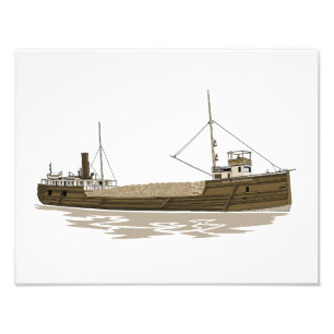 Großer Seenfrachter W.R. Stafford Fotodruck