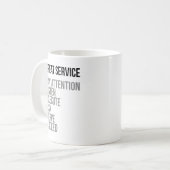 Großer Service Kaffeetasse (Vorderseite Links)