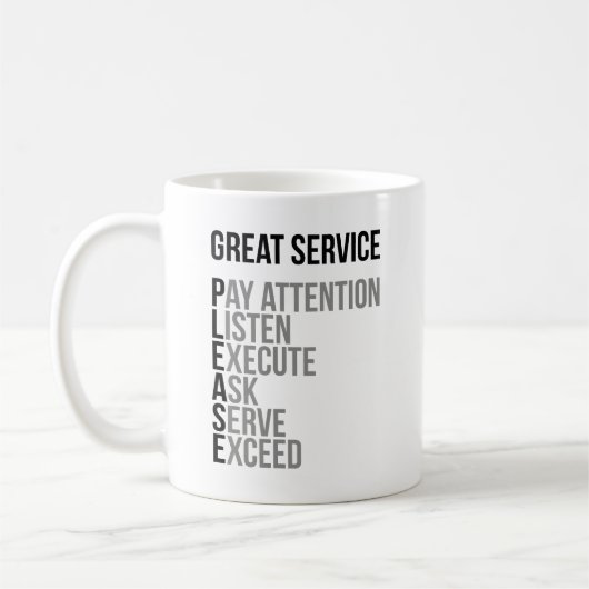 Großer Service Kaffeetasse (Links)