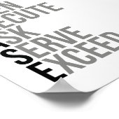 Großer Service Poster (Ecke)