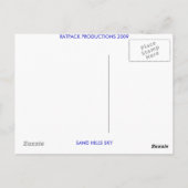 GROSSER SKY POSTKARTE (Rückseite)