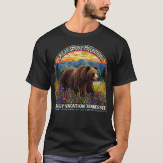 Großer Smoky Mountains Travel Park Familienurlaub T-Shirt