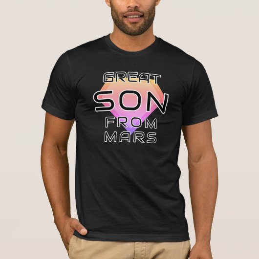 Großer Sohn vom Mars T-Shirt (Vorderseite)