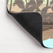 Großer Sonnenuntergang Brown Mousepad (Ecke)