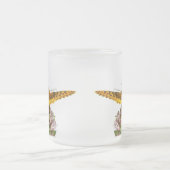 Großer Spangled Fritillary Butterfly auf Milchkwee Mattglastasse (Mittel)