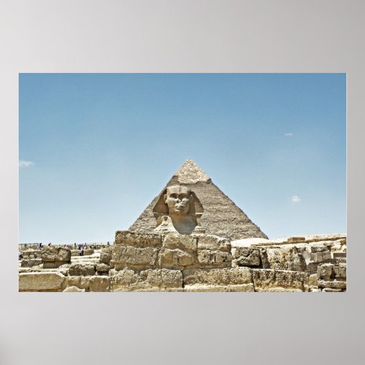 Großer Sphinx von Giza Poster (Vorne)