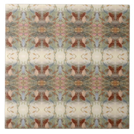 Großer Spiegel-abgebildete Meerjungfrau Fliese