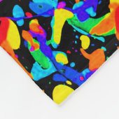 Grosser Spritzer - Fleece Blanket (Ecke)