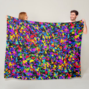 Großer Spritzer - Fleece-Decke Fleecedecke