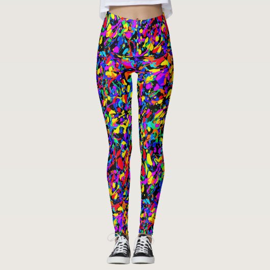 Grosser Spritzer - Leggings (Vorderseite)