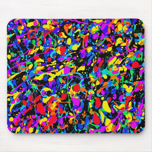 Großer Spritzer - Maus-Pad Mousepad (Vorne)