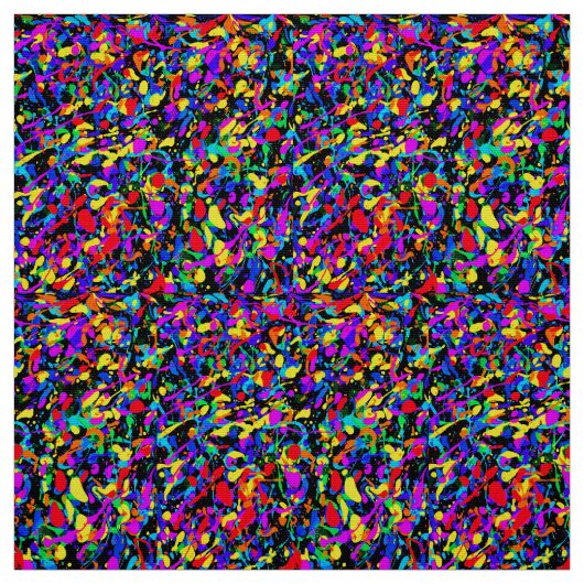 Grosser Spritzer - Polyester-Weave-Stoff Stoff (Muster)