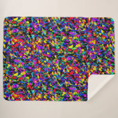 Großer Spritzer - Sherpa Blanket Sherpadecke (Vorderseite (Horizontal))