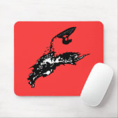 Großer Sprung des Jet-Skis Mousepad (Mit Mouse)