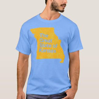 Großer Staat von Kansas T-Shirt