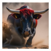 großer Stier Poster (Vorderseite)