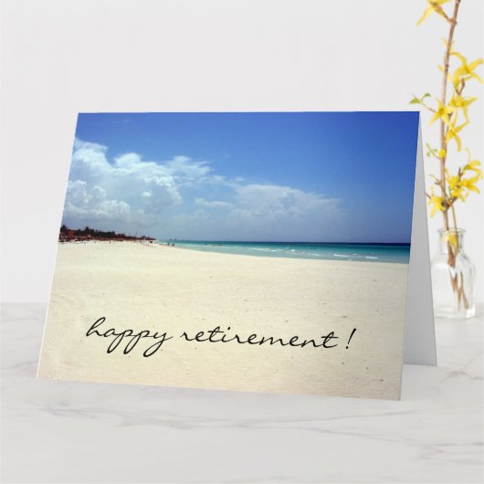 großer Strand Karte (Gelbe Blume)