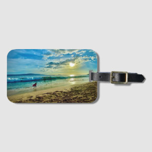 Großer Strand Maui Makena Gepäckanhänger