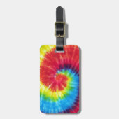 Großer Strudel Gepäckanhänger (Vorderseite vertikal)