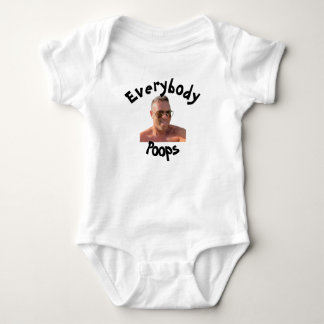 Großer Sug Everybody Poops Onsie Baby Strampler