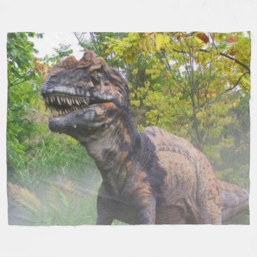GROSSER T-REX FLEECEDECKE (Vorderseite (Horizontal))