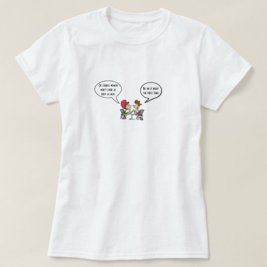 GROSSER T - SHIRT FÜR DIE STARRSINNIGEN FRAUEN (Design vorne)