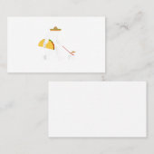 Großer Taco sombrero chihuahua Hundengänger Cinco Visitenkarte (Vorne/Hinten)