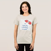Großer Tag beginnt Liebe Inspiration Tri-Blend Shirt (Vorderseite voll)