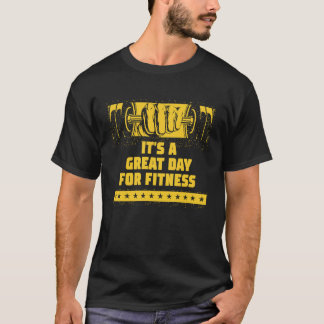 Großer Tag der Fitness Workout Spaß Gym Sarcastic T-Shirt
