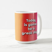 Großer Tag! Kaffeetasse (VorderseiteRechts)