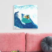 Großer Tag Leinwanddruck (Insitu (Wohnzimmer))